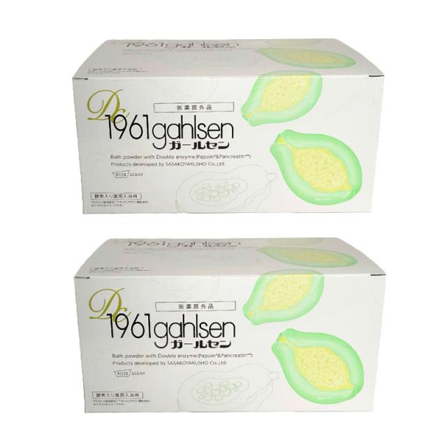 DC1961ガールセン 2個セット 120包 酵素入り薬用入浴剤  gahlsen 医薬部外品 日本製 正規販売店の通販は