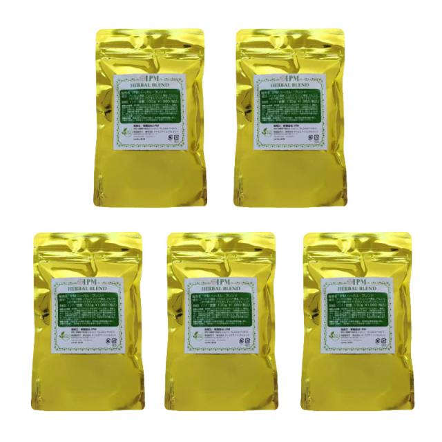 I.P.M ハーバルブレンド 100g 5個セット 天然ヘナ 髪染め 白髪染め トリートメント IPM ★特典付き【送料当社負担】