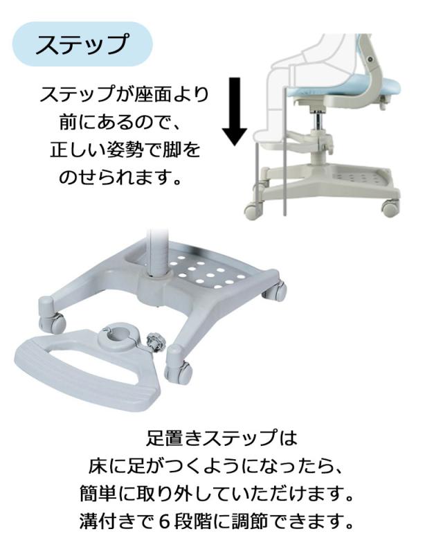 2024年 コイズミ ハイブリッドチェア CDC-871LP CDC-872LB CDC-873PR CDC-874PB CDC-875BKNB CDC-106BKNB CDC-876BKMB 回転チェア 学習イス 学習チェア_8