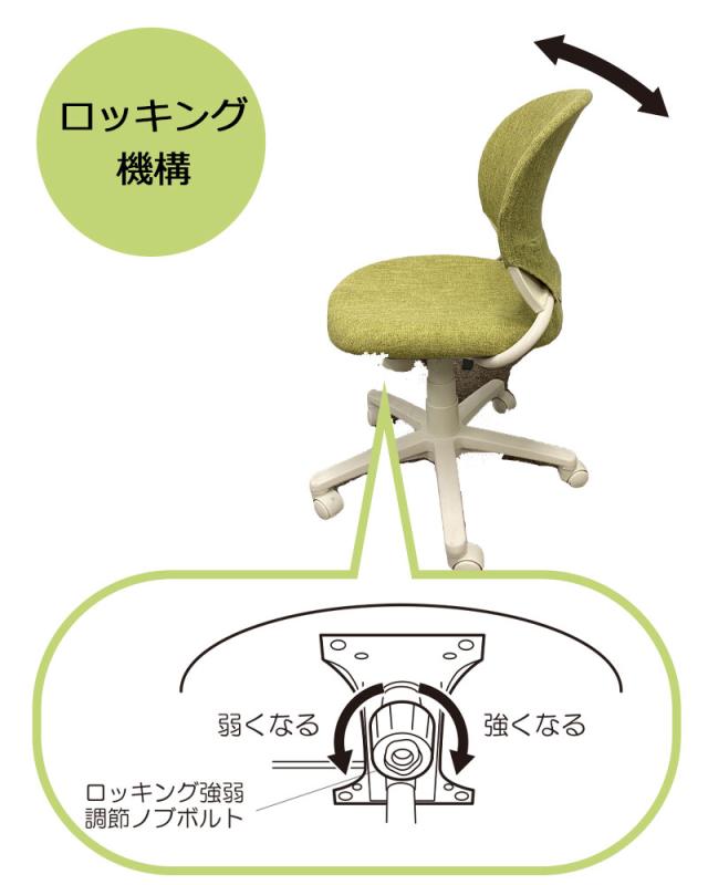 2024年 コイズミ la fan ラファン チェア 学習椅子 学習チェア 回転椅子 おすすめ テレワーク 在宅 身体にフィット 中学生 高校生 大学生 書斎 オフィスチェアKWC-221OR KWC-222GR KWC-223LB KWC-224LR_6
