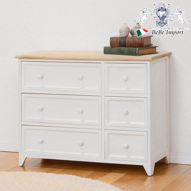 シャビーウッドファニチャー ローチェスト6d 収納 フレンチカントリー シャビーシック 白 かわいい おしゃれ ヨーロピアン の通販はau Pay マーケット 輸入家具ベベ