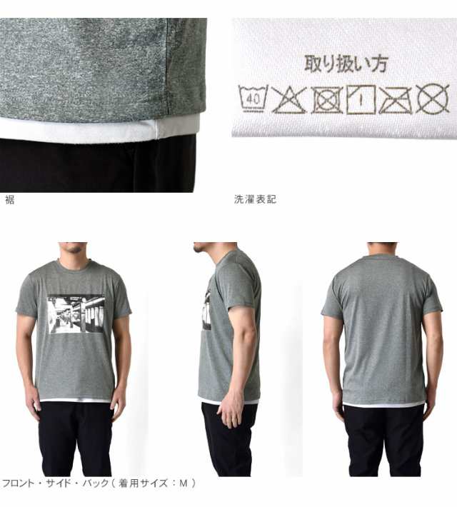 接触冷感 吸汗速乾 半袖Tシャツ メンズ ドライ UV対策 UPF50+ 半袖 ...