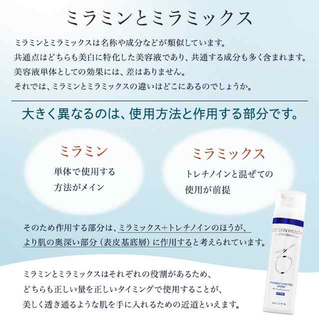 ZO SKIN HEALTH ゼオスキンヘルス ミラミン 送料無料