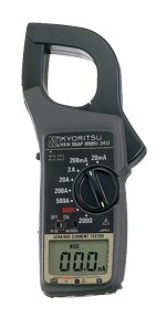 Я共立電気計器/KYORITSU【2412】リーククランプメータの通販は