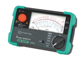 Я共立電気計器/KYORITSU【3441BT】アナログ4レンジ絶縁抵抗計の通販は