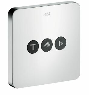 ハンスグローエ【36773000】アクサーチッテリオE シャワーセレクト埋込式 3アウトレット切替バルブ (化粧部)〔EI〕