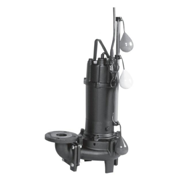 エバラ/荏原【65DVJ63.7A】汚水用ボルテックス水中ポンプ DVJ型 自動交互内蔵型 三相 60Hz〔GA〕の通販は