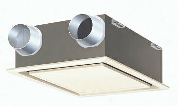 ダイキン 換気扇【VECF170AS】小型全熱交換器ユニット ベンティエール 天井埋込カセット形 フラットインテリアパネルタイプ 単相100V リモコン別売〔FA〕の通販は