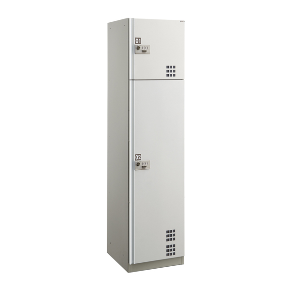 ###u.ダイケン【TBX-D3L】宅配ボックス 前入れ前出し スチール扉(ステンカラー) TBX-D3型 Lユニット 屋内仕様 機械式ダイヤル錠