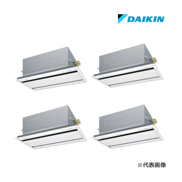 π●ダイキン 業務用エアコン【SSRG224CW】[分岐管セット]フレッシュホワイト 天井埋込カセット形 ダブルツイン同時マルチ 8馬力 ワイヤード 三相200V FIVE STAR ZEAS