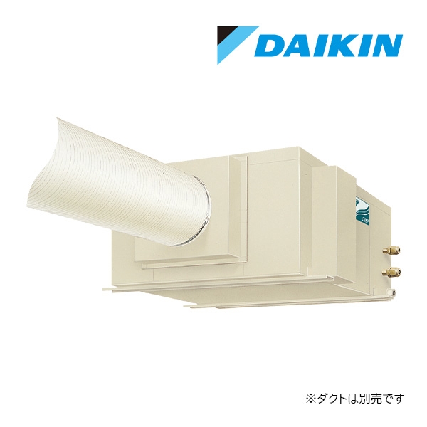 ●ダイキン スポットエアコン【SSDP80DA】(リモコンセット) クリスプ(セパレート形) 天井吊・ダクト形 大容量タイプ 5人用 3相200V (旧品番 SSDP80D)〔IH〕