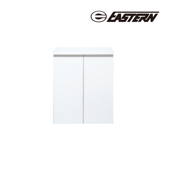 ●イースタン工業 【SU2-75】シューズボックス SU2 フロアユニット 省スペースタイプ (斜めコーティング棚仕様) 奥行200 幅750〔GD〕