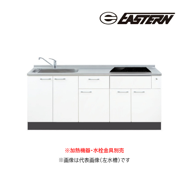●イースタン工業 【SO3-195-C3】ベースキャビネット SO3 ソエラシリーズ 間口195cm (3口グリルレスタイプ用) 加熱機器・水栓金具別売 受注約2週〔GD〕
