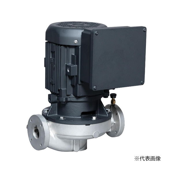 ●エバラ/荏原 【50LPSV51.5A】インバータ内蔵PMモータ搭載ステンレス製ラインポンプ LPSV型 口径50mm 出力1.5kW 三相200V 50Hz〔GC〕