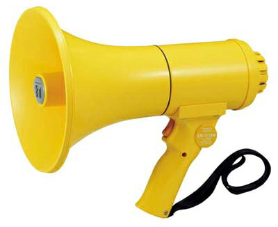 ●Яティーオーエー/TOA 音響機器【ER-1115W】防滴メガホン 15W ホイッスル音付