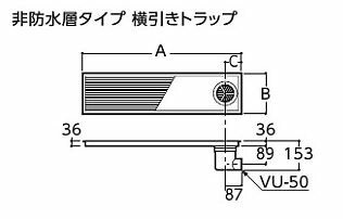 TOTO【EWB625P】浴室排水ユニット(樹脂製グレーチング) 非防水層タイプ