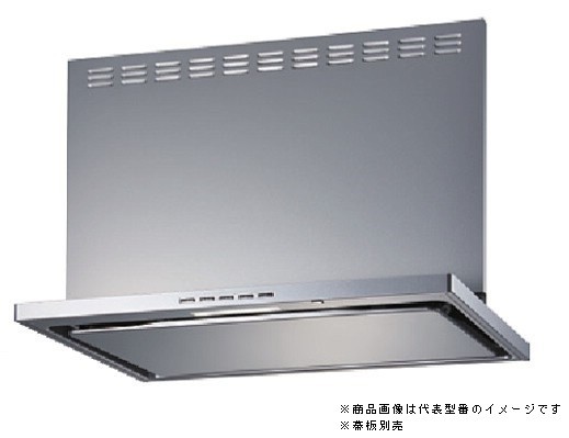 ###富士工業/FUJIOH (ブラック/ホワイト) 右排気 レンジフード BL認定品 750間口 シロッコファン 壁面取付け 幕板別売 受注約2週〔GC〕 ○富士工業⁄FUJIOHLNRL-EC-751L(ブラック⁄ホワイト) L左排気