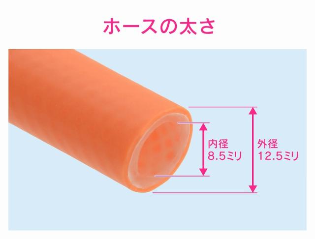カクダイ/GAONA/ガオナ 【GA-JM016】エアホース 内径8.5ミリ×外径12.5ミリ 20m これエエやん〔▽〕_1