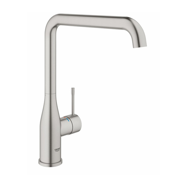 グローエ 水栓金具【30269DCJ】エッセンス シングルレバーキッチン混合栓 スーパースチール 受注生産〔EI〕