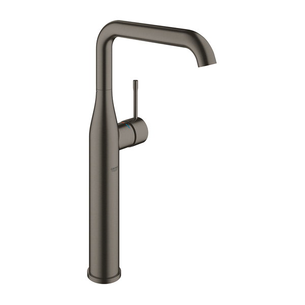 グローエ 水栓金具【32901AL1J】ブラッシュドハードグラファイト シングルレバー洗面混合栓(据置洗面器用・引棒なし) エッセンス 受注生産〔EI〕