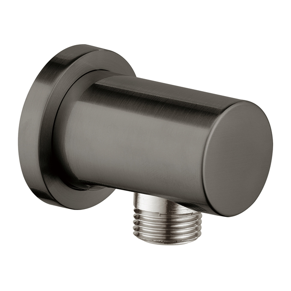 ###グローエ シャワーパーツ【27057AL0J】ブラッシュドハードグラファイト シャワー給水口 受注生産〔EI〕の通販は