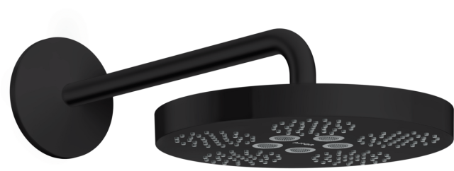 ハンスグローエ 【48491670】マットブラック アクサーワン オーバーヘッドシャワー 280 1ジェット (壁付式) 受注生産〔EI〕 133,614円