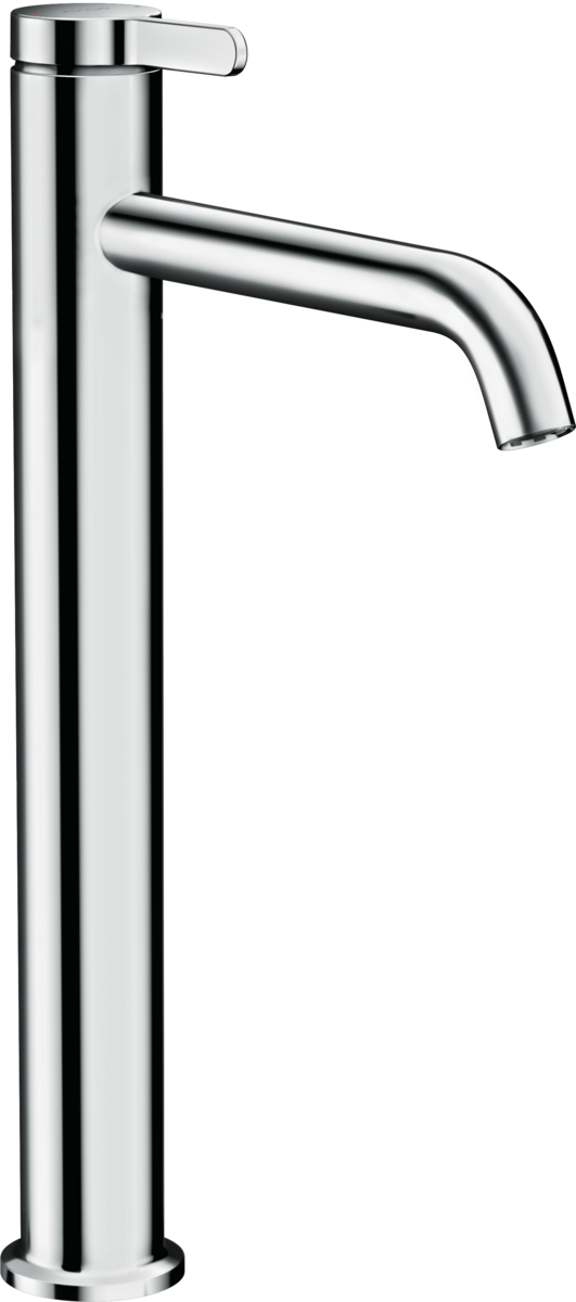 ハンスグローエ 【48002000】クロム アクサーワン シングルレバー洗面混合水栓 260 (ポップアップ引棒無)〔EI〕