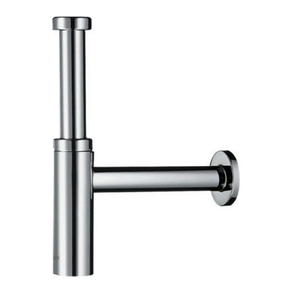 ハンスグローエ 【51305000】クロム アクサー ボトルトラップ (ヨーロッパ製洗面器用)〔EI〕
