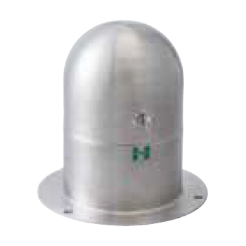 ●ホーコス 【BS-2DH-K】ドーム型散水栓ボックス 鍵付 φ216.3 適用水栓：20A〔GH〕