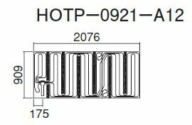●ダイキン 床暖房パネル(床材分離型)【HOTP-0921-A12】ほっとぴあ Aシリーズ〔EA〕