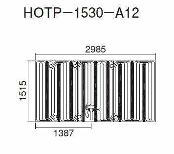 ●ダイキン 床暖房パネル(床材分離型)【HOTP-1530-A12】ほっとぴあ Aシリーズ〔EA〕