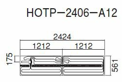 ダイキン 床暖房パネル(床材分離型) 【HOTP-2406-A12】ほっとぴあ A