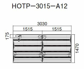 ダイキン 床暖房パネル(床材分離型) 【HOTP-3015-A12】ほっとぴあ A