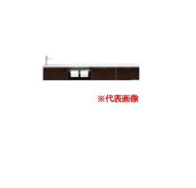 ###INAX/LIXIL キャパシア【AN-AMLEDEKXHCX】手洗器一体型人造大理石カウンター カウンター奥行160 フロートキャビネットプラン 左仕様 壁給水・壁排水〔HB〕の通販は