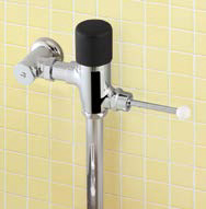 INAX/LIXIL 部材【CF-60UE2】フラッシュバルブ 壁給水形 長尺ハンドル 一般用〔IE〕