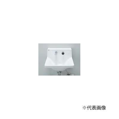INAX/LIXIL【L-A951KA2F】ハイバックガード洗面器 コンパクトタイプ Mサイズ 床給水 自動水栓(混合水栓) 水石けん供給栓付 排水金具別売〔HC〕