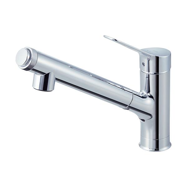 ◆15時迄出荷OK！INAX/LIXIL 水栓金具【RJF-971Y】浄水器内蔵型シングルレバー混合水栓 一般地 整流/微細シャワー