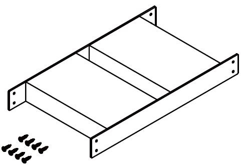 INAX/LIXIL【KF-D21】340×250軽量鉄骨用取付金具 固定金具〔GJ〕