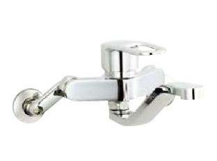 INAX/LIXIL キッチン用水栓金具【SF-WM436SYN】寒冷地 シングルレバー混合水栓 壁付タイプ クロマーレS（エコハンドル）〔IE〕