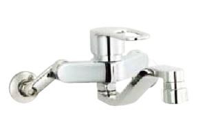 ◆15時迄出荷OK！∠INAX/LIXIL キッチン用水栓金具【SF-WM433SY】キッチンシャワー付シングルレバー混合水栓 壁付タイプ クロマーレS（エコハンドル）