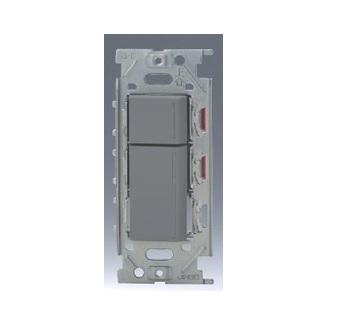 β神保電器 配線器具【NKRW2302SG】NKシリーズ 埋込リモコンスイッチセット ダブル ソリッドグレー 受注生産