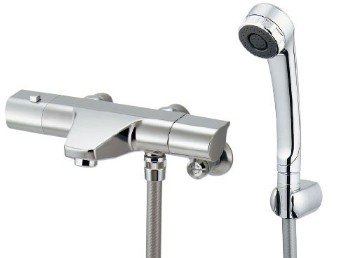 カクダイ【173-076K】サーモスタットシャワー混合栓〔GB〕