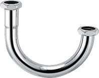 カクダイ【0434W-32×140】幅広トラップU管〔GB〕 5,021円