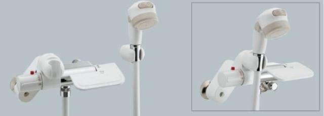 カクダイ【173-074K】サーモスタットシャワー専用混合栓〔GB〕