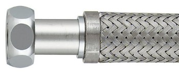 カクダイ【798-48X500】ブレード被覆つきフレキパイプ//25〔GB〕