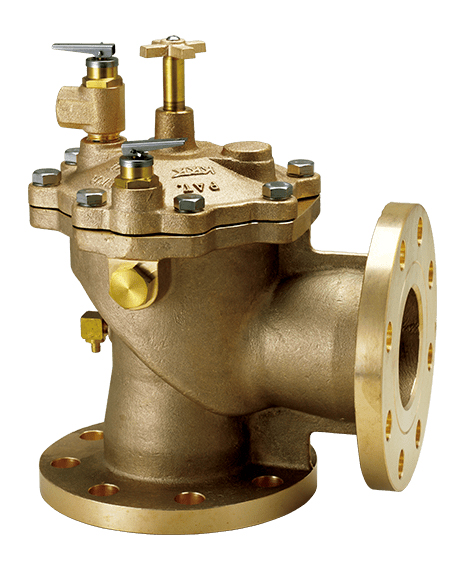 兼工業 【DLB65】寒冷地向定水位弁(アングル型) DLB型〔FG〕の通販は