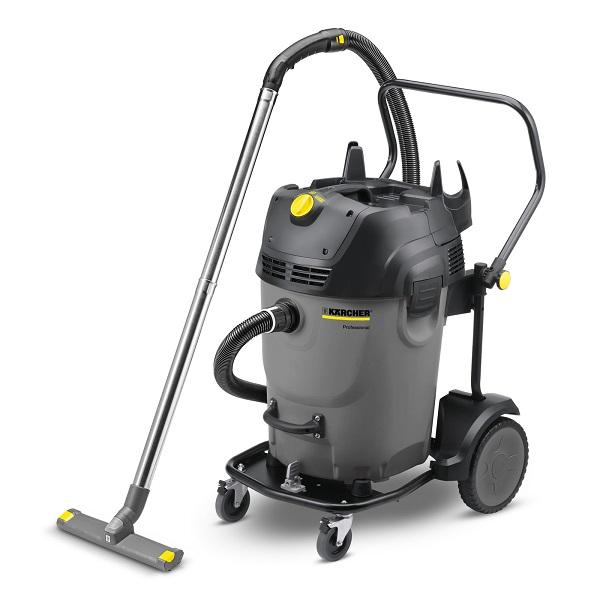 ●∂ケルヒャー/KARCHER 【NT 65/2 Tact2】乾湿両用クリーナー 業務用 帯電防止仕様 2400Wモーター 65Lダストコンテナ 単相200V