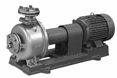 ●川本ポンプ【KR5-405ME3.7】50Hz ステンレス製多段タービンポンプ 2極 三相200V 3.7kＷ KR5-M形〔GA〕