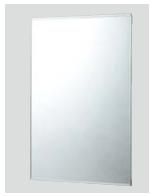 INAX/LIXIL アクセサリー【KF-D6565AG】(KFD6565AG) 化粧鏡(防錆) 角形〔IE〕