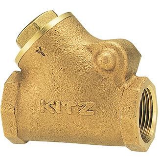 キッツ/KITZ【YR32A】青銅製 Y形スイングチャッキバルブ 125型 11/4〔HI〕